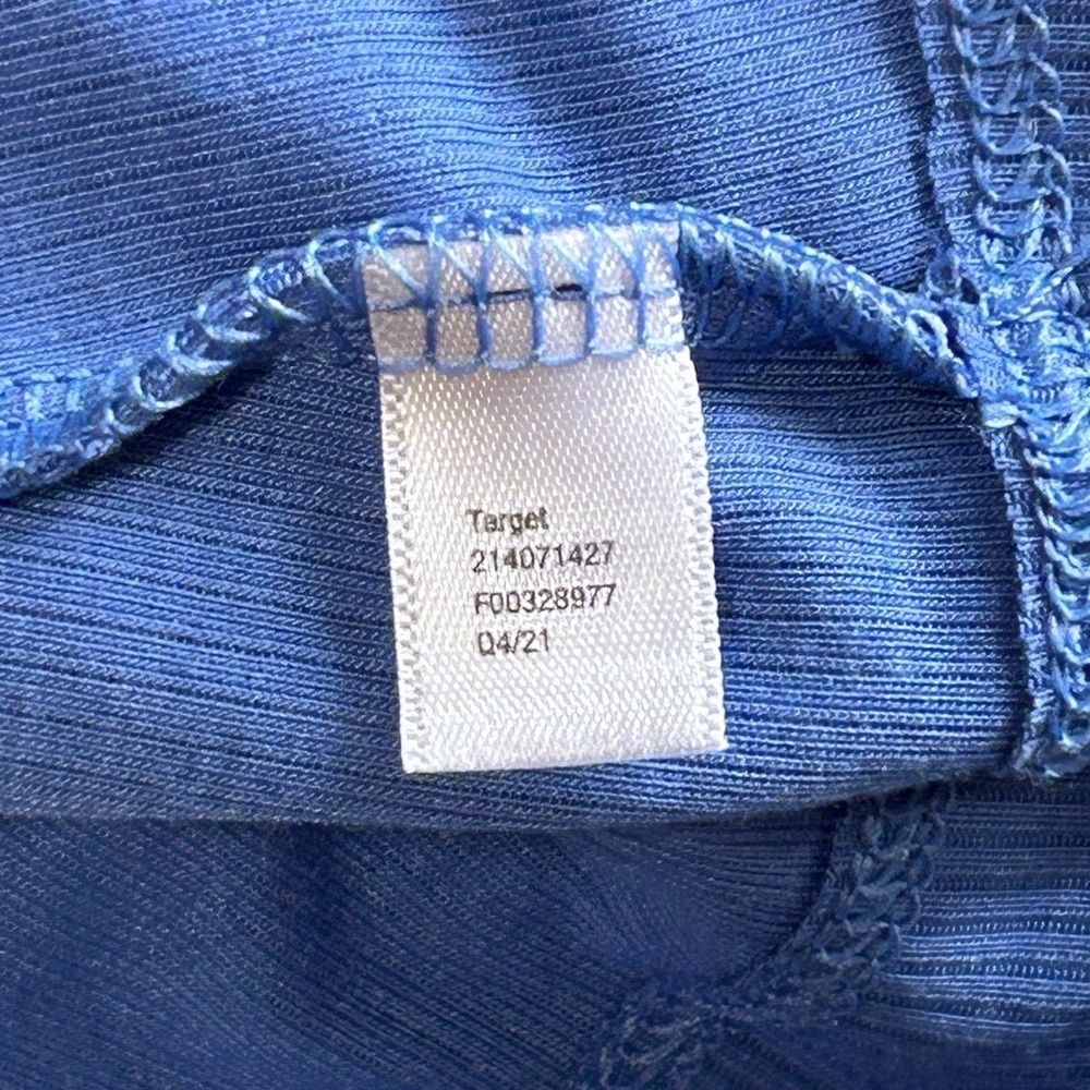 All In Motion Blue Tank Top - Picture 4 of 4